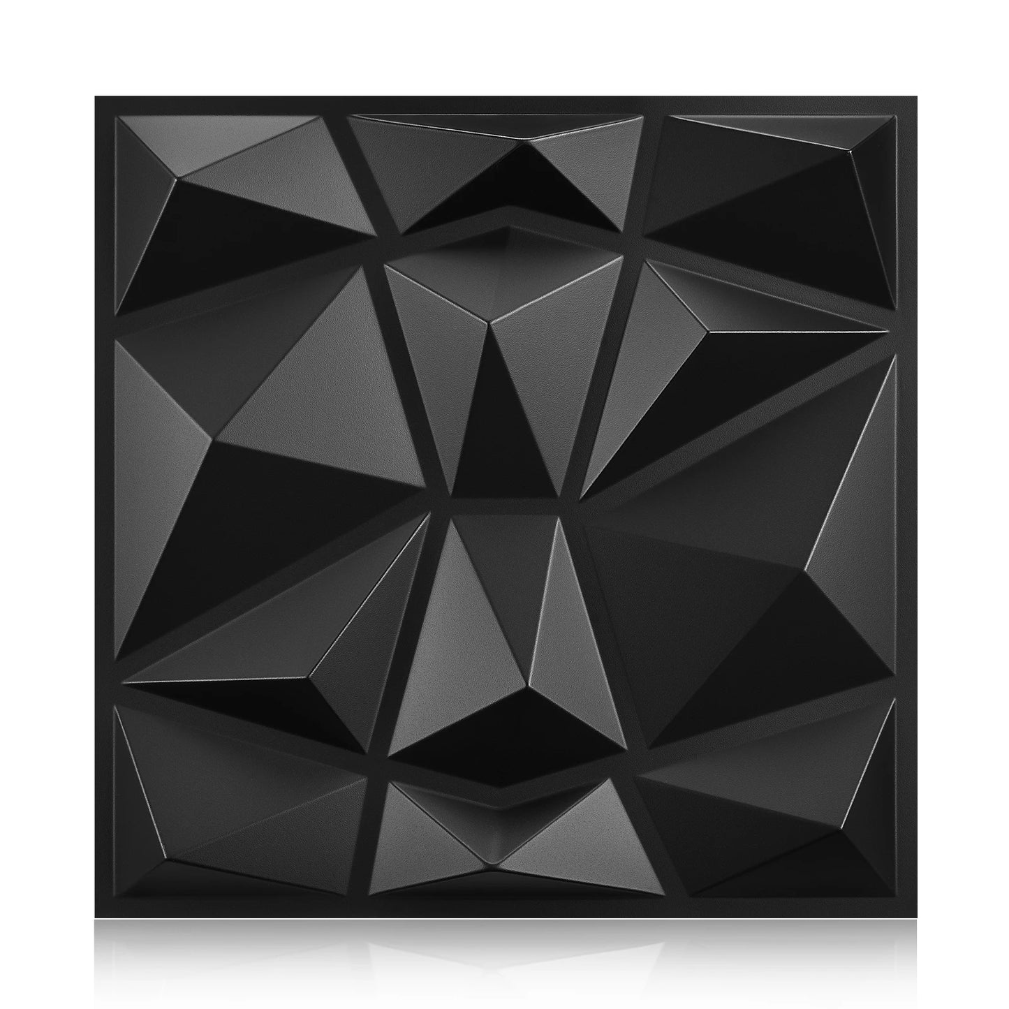 Panneaux Muraux 3D Noir