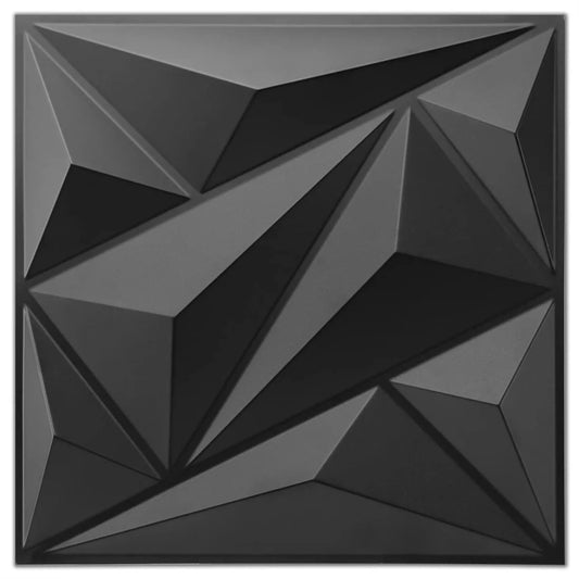 Lot De 10 Panneaux Muraux 3D