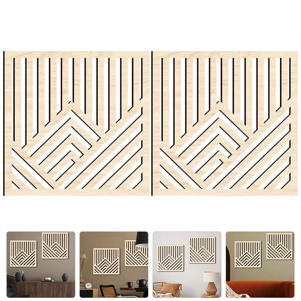 Panneau Mural Bois Design