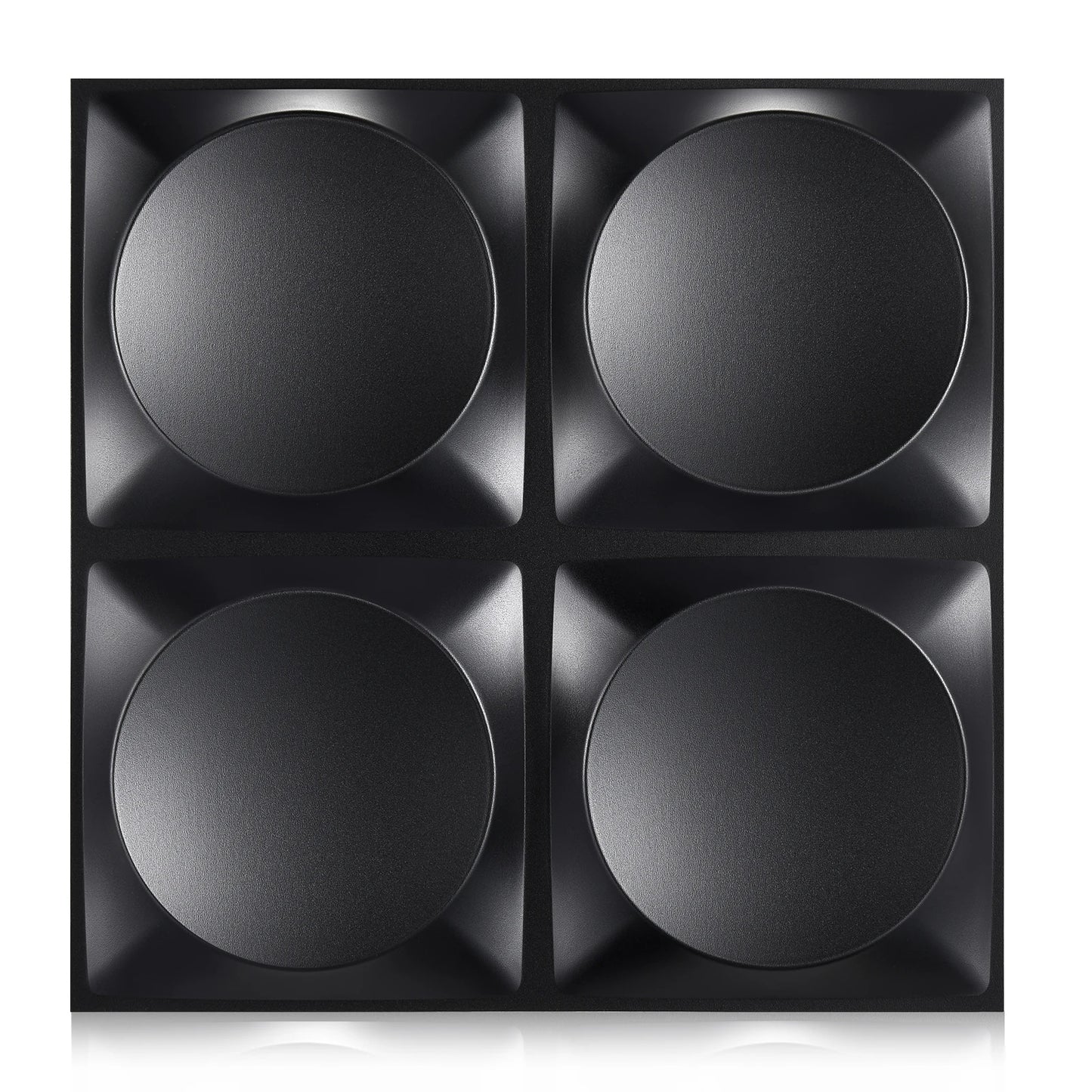 Panneaux Muraux 3D Noir