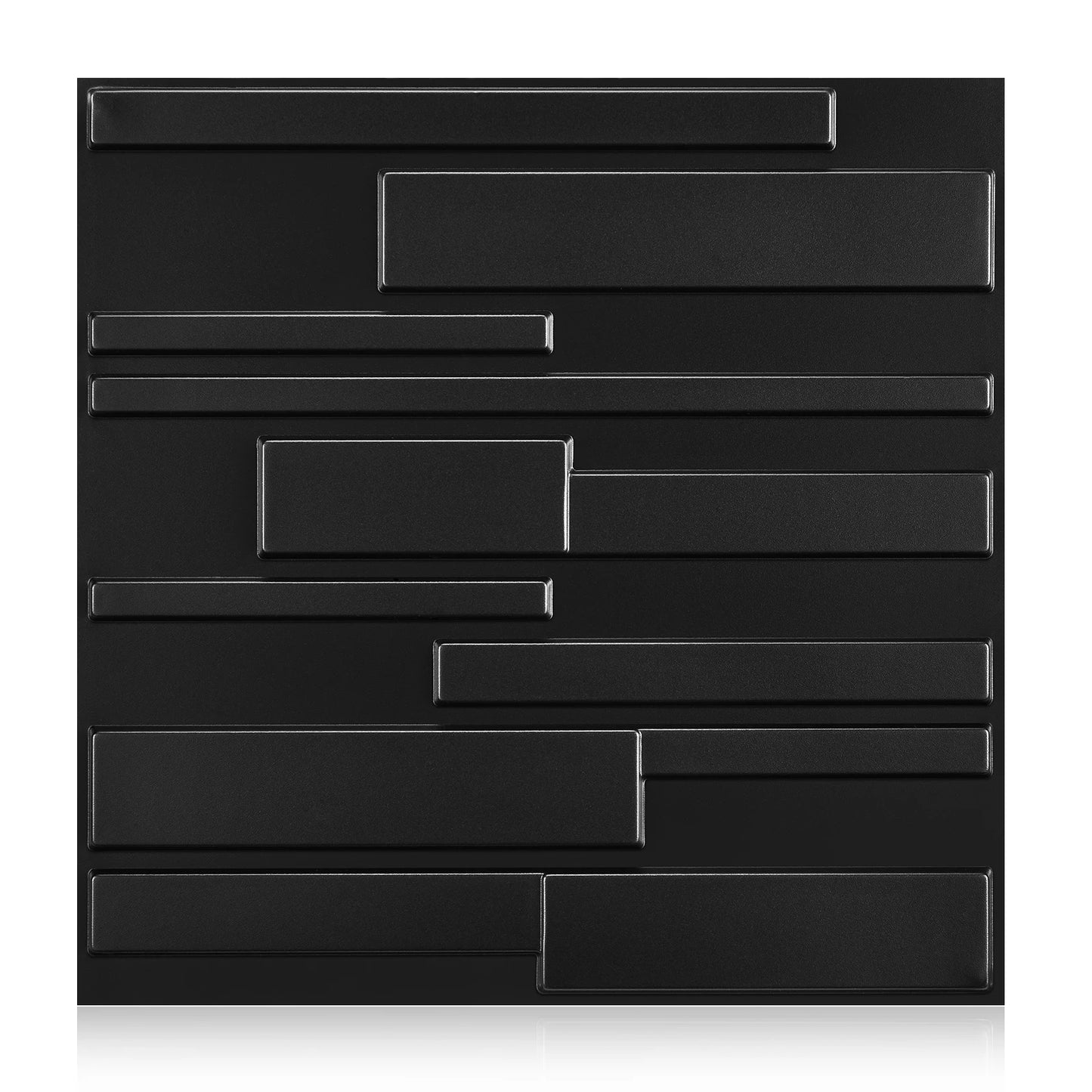 Panneaux Muraux 3D Noir